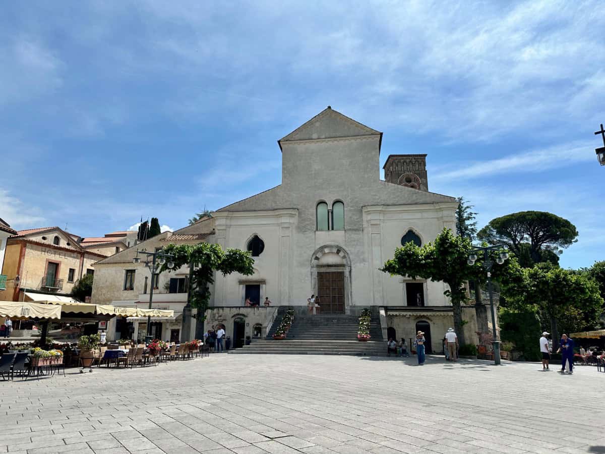 Ravello above the Amalfi Coast