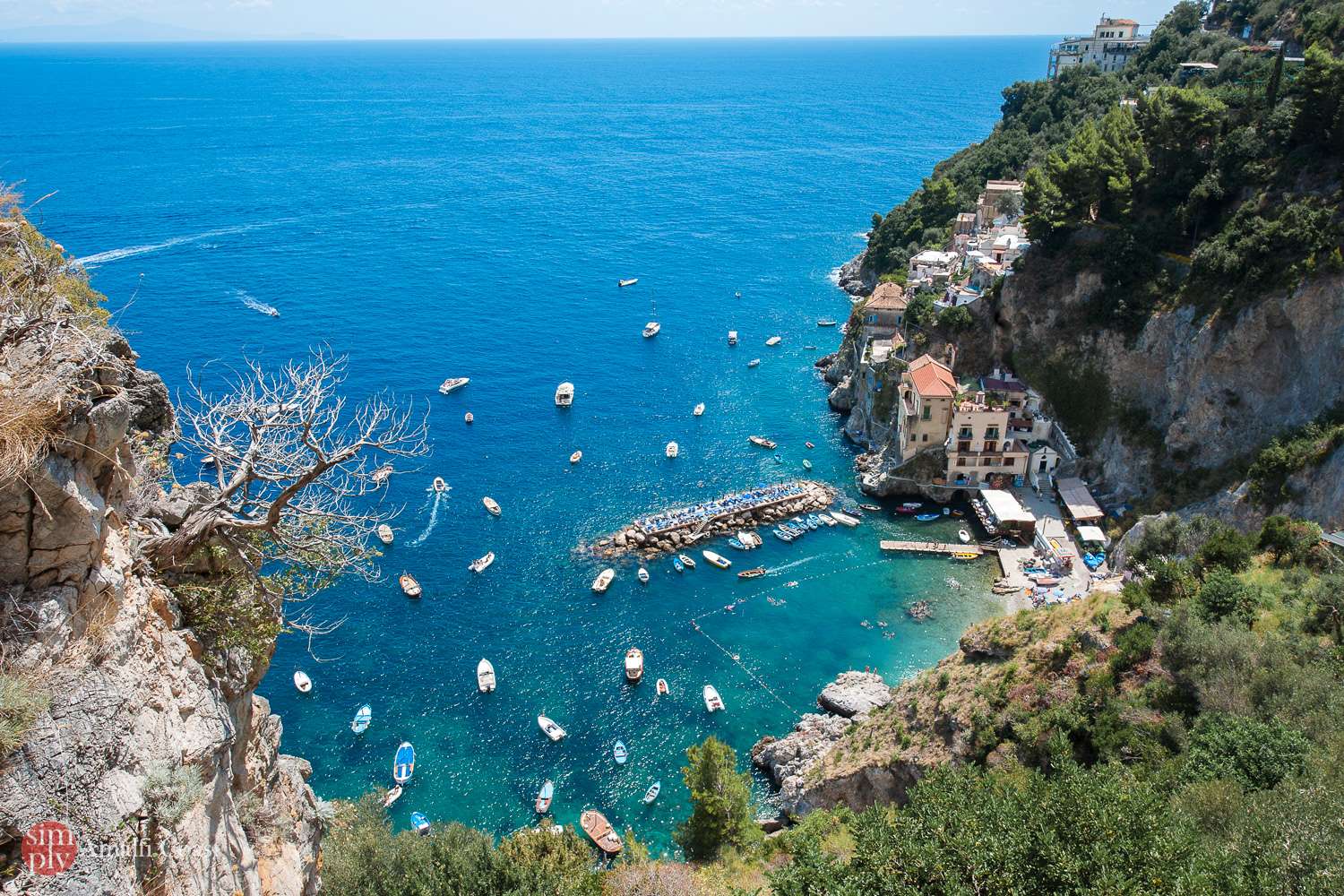 Conca dei Marini on the Amalfi Coast