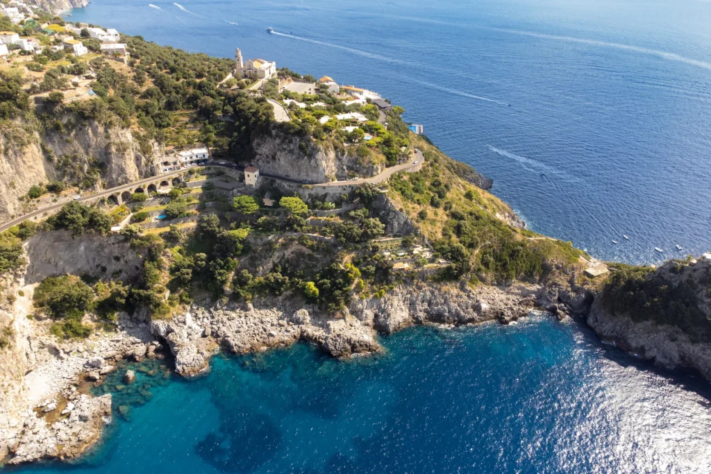 Coastline near Conca dei Marini