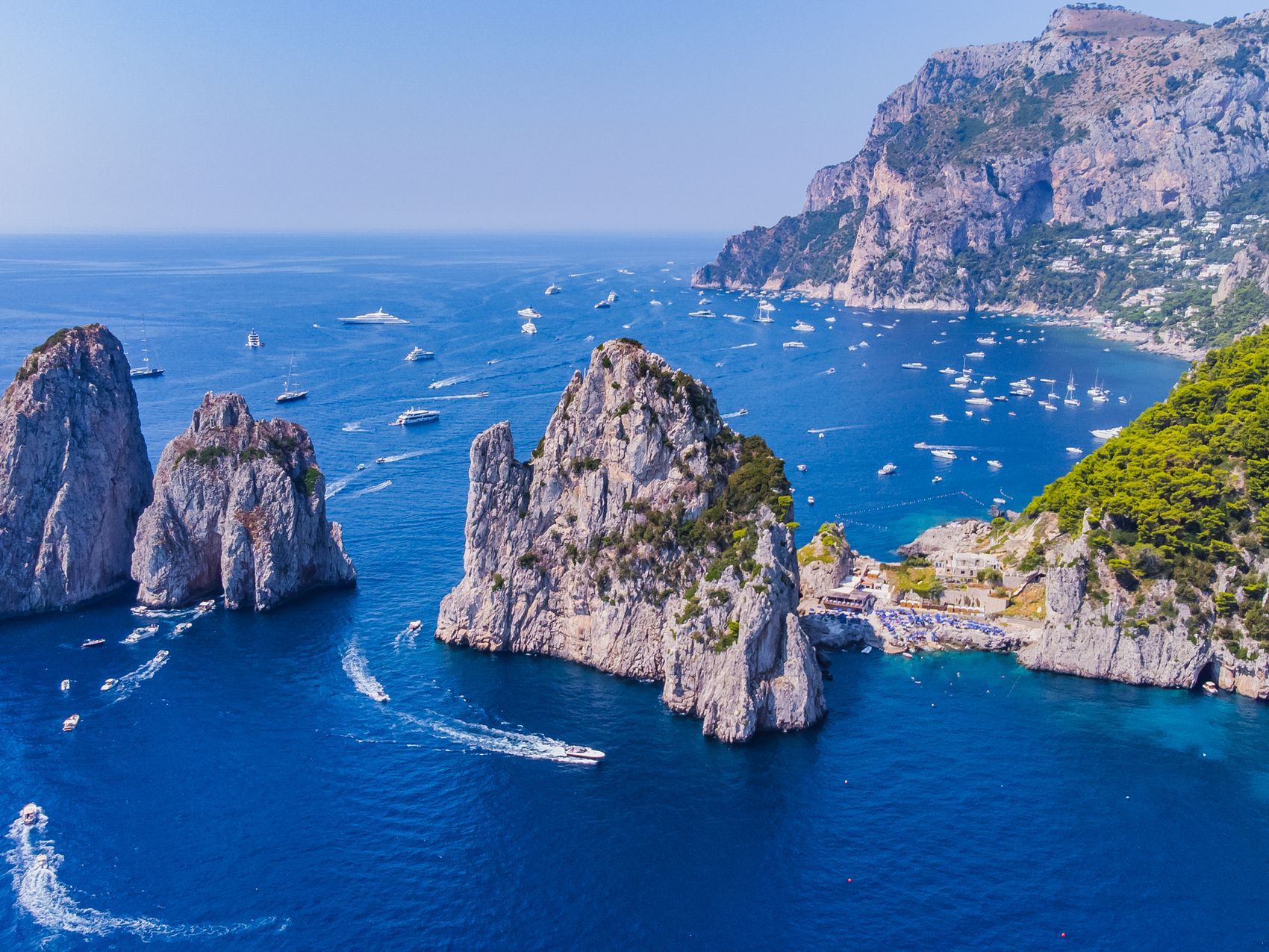 Faraglioni rocks of Capri