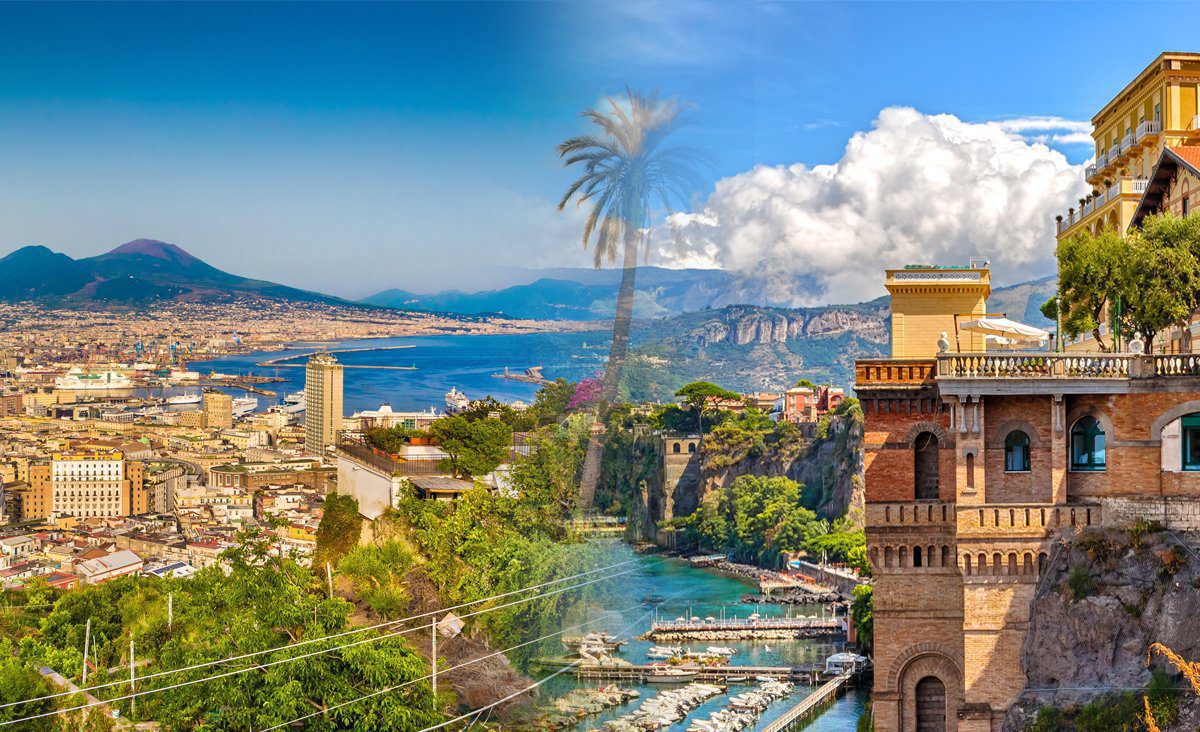 Sorrento peninsula coastline