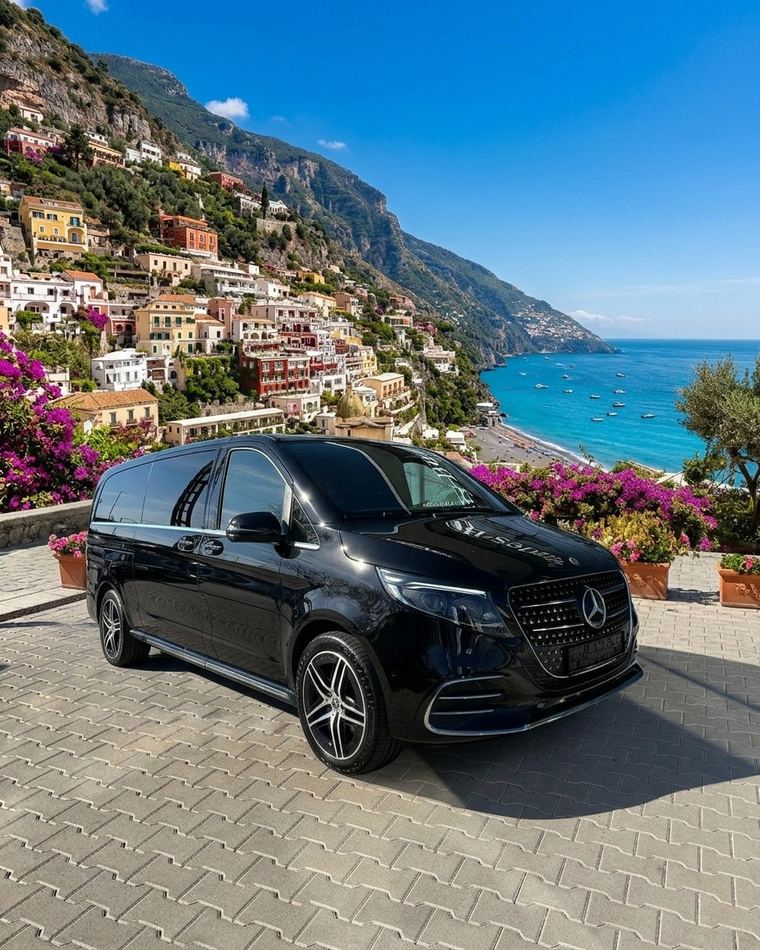 Mercedes V-Class of Positano Limo Service